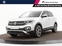 Volkswagen T-Cross - 1.0 TSI 110pk DSG Style · Camera · Dodehoeksensor · Keyless · Stoelverwarming · ACC · 18"V