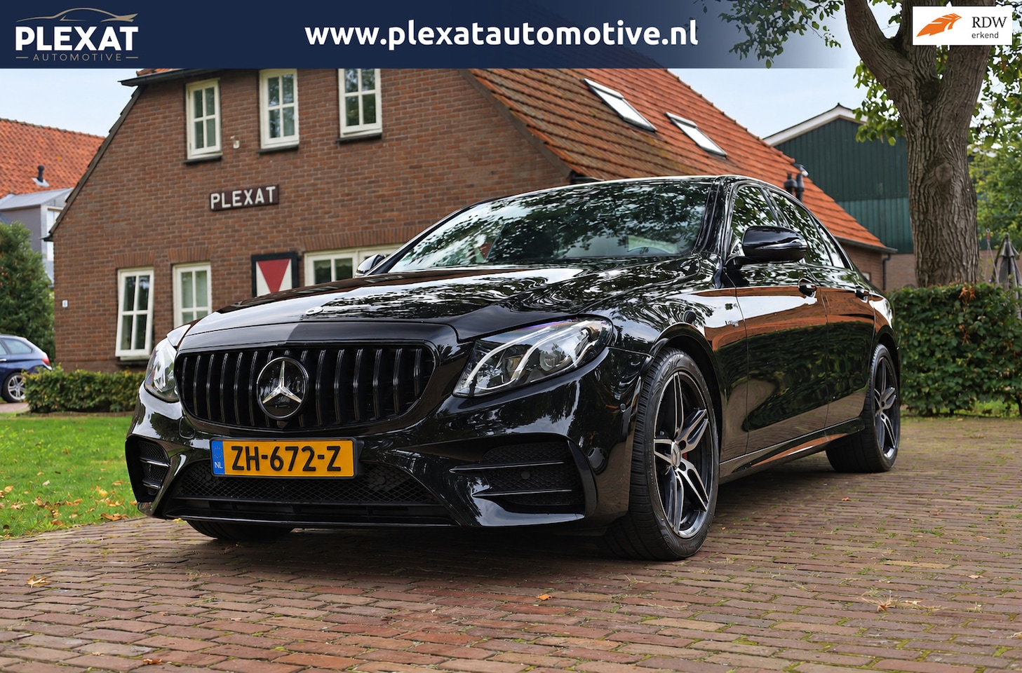 Mercedes-Benz E-klasse - AMG 43 4Matic Premium Plus Aut. | 63S Uitgevoerd | Burmester | Stoelverwarming | Luxe Lede - AutoWereld.nl