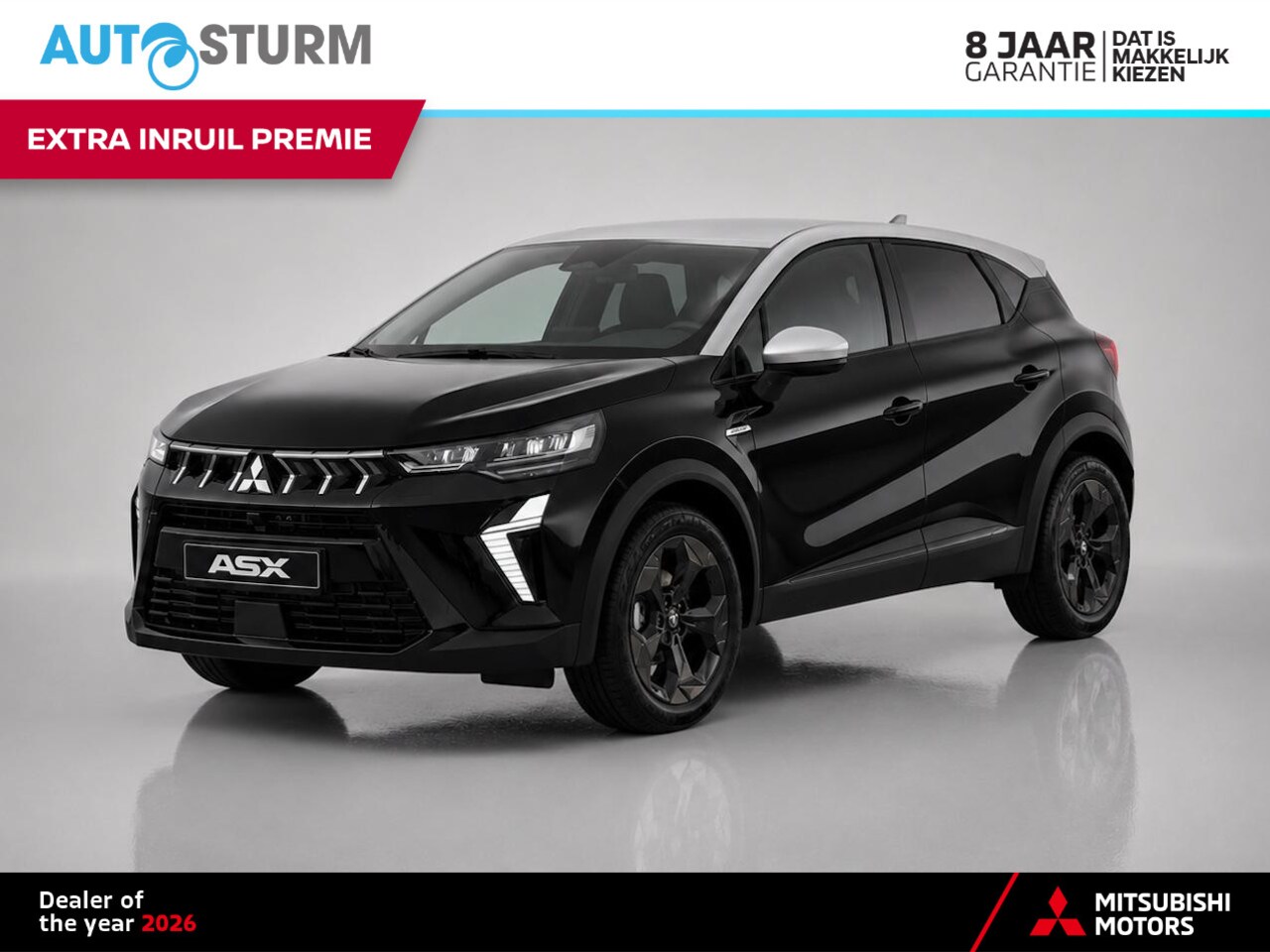 Mitsubishi ASX - 1.8 HEV AT Black Edition 1.8 HEV AT Black Edition - AutoWereld.nl