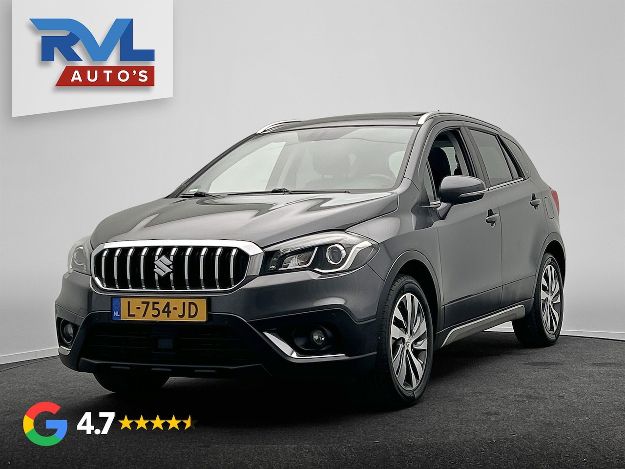 Suzuki S-Cross - 1.4 Boosterjet High Executive | Trekhaak | Panoramadak | Adapt. Cruise | Camera | Leder | - AutoWereld.nl