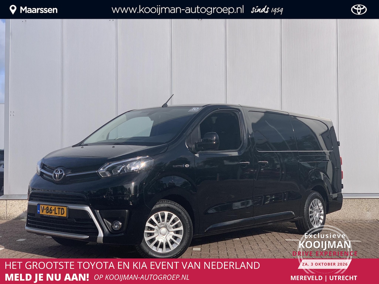 Toyota ProAce Electric Worker - Professional Extra Range Long L2 75 kWh / Parkeersensoren / Apple Carplay & Android Auto / - AutoWereld.nl