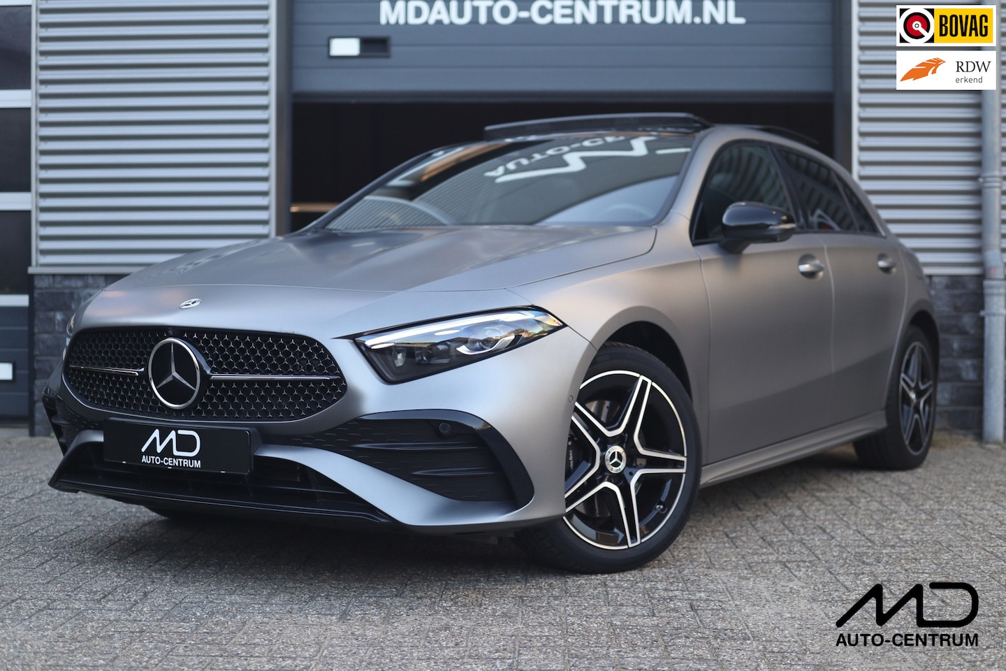 Mercedes-Benz A-klasse - 250 e AMG| Matgrijs| Pano| Memory| 360 Cam - AutoWereld.nl