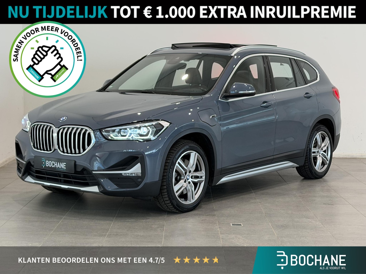 BMW X1 - xDrive25e High Executive X-Line | 83% SOH | Panoramadak | Head-Up Display | Stoel- en stuu - AutoWereld.nl