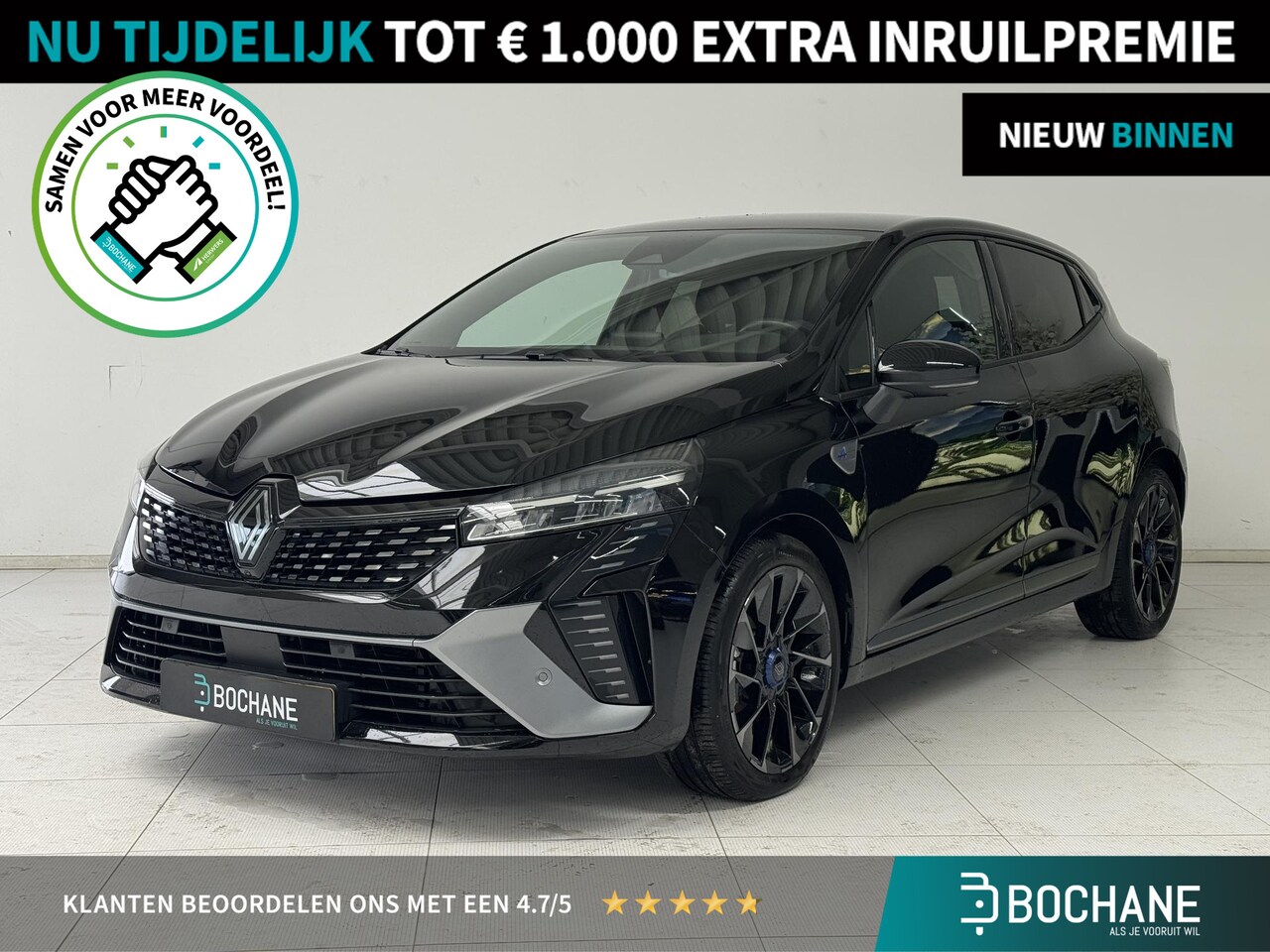Renault Clio - 1.6 E-Tech Full Hybrid 145 Esprit Alpine | 360° Camera | Stoelverwarming | Apple CarPlay / - AutoWereld.nl