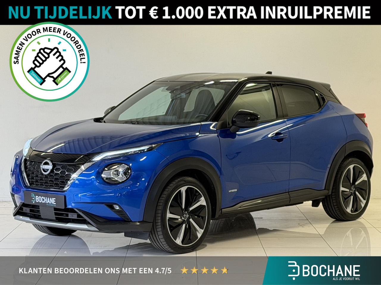 Nissan Juke - 1.6 Hybrid N-Design | Navigatie | Camera | Climate Control | - AutoWereld.nl