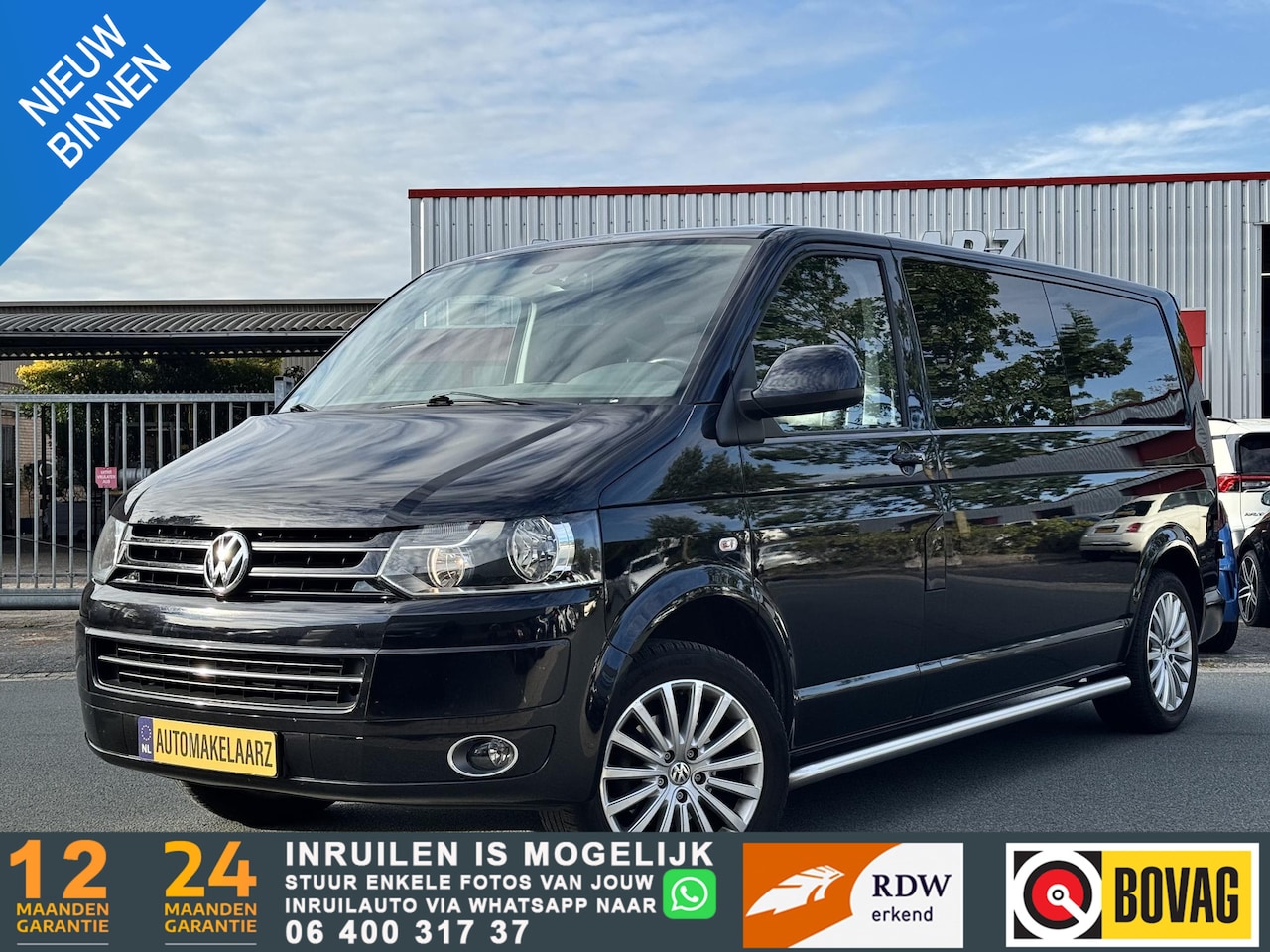 Volkswagen Transporter - 2.0 TDI L2H1 DC Comfortline MARGE NAP TOP - AutoWereld.nl
