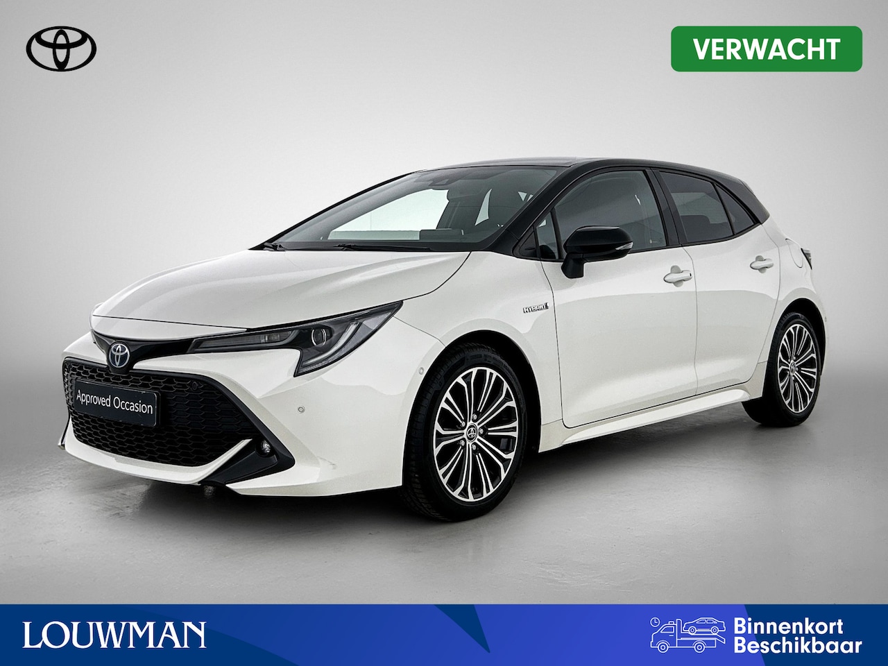 Toyota Corolla - 2.0 Hybrid Style Bi-Tone | Dealeronderhouden |  Dodehoek detectie | Parkeersensoren voor+a - AutoWereld.nl