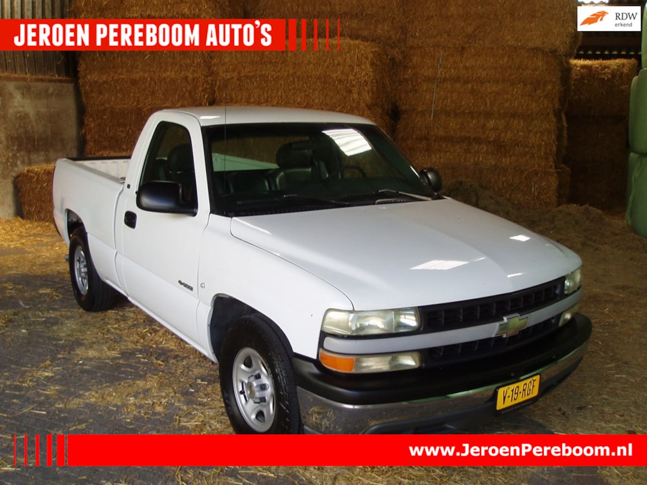Chevrolet Silverado - 1500 Shortbed, V8 Automaat Uniek lage miles stand 45000 Miles Wegenbelasting €30 per maand - AutoWereld.nl