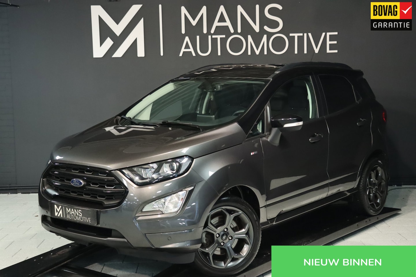 Ford EcoSport - 1.0 EcoBoost ST-Line Black / PANO / KEYLESS / CAMERA / CARPLAY / STUUR+STOELVERW - AutoWereld.nl