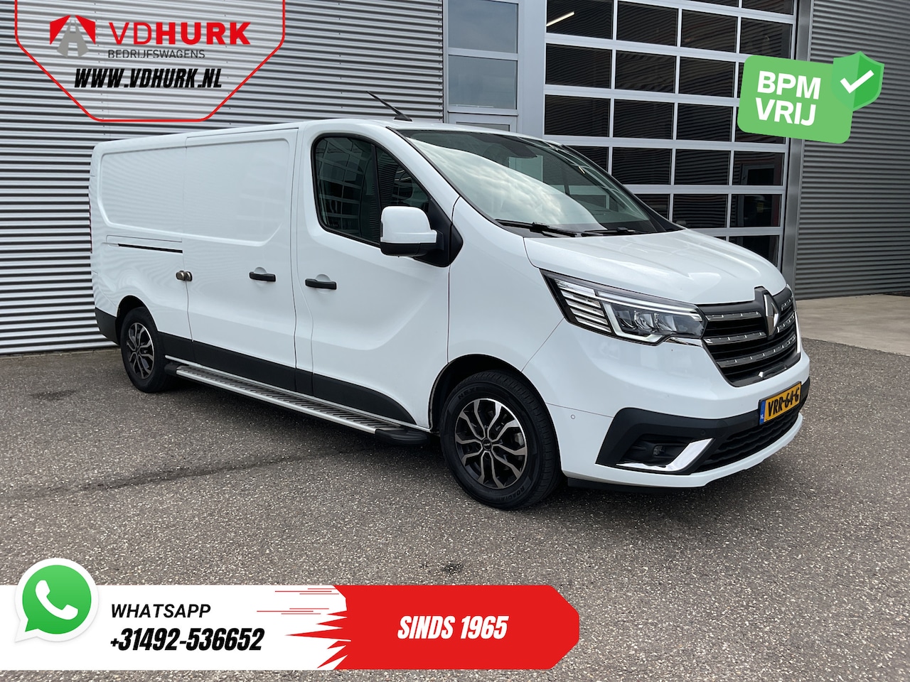 Renault Trafic - 2.0 dCi 150 pk Aut. L2 NL Auto/ LED/ Carplay/ Camera/ Cruise/ Airco/ 16’LMV/ Sidesteps/ PD - AutoWereld.nl