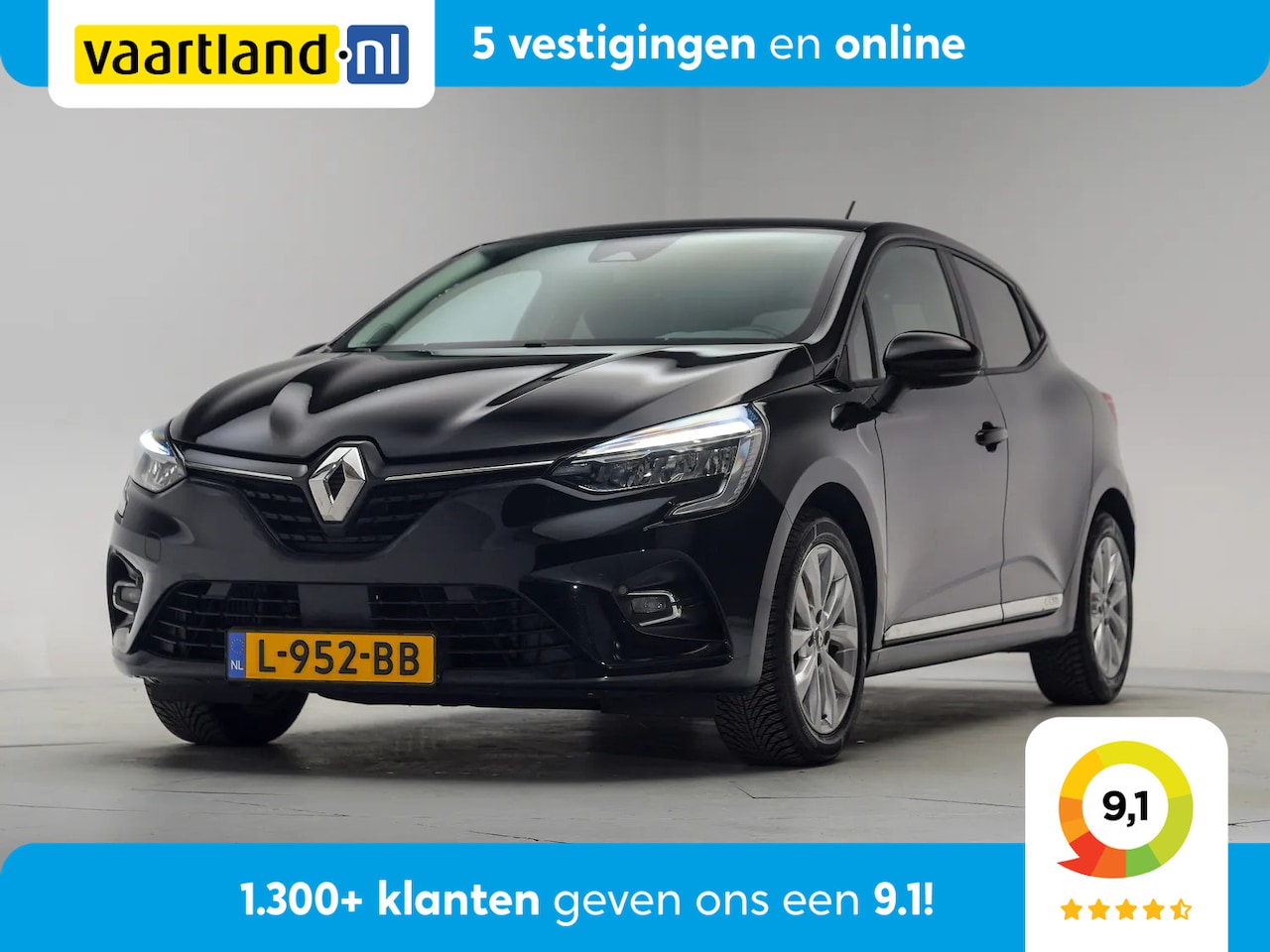 Renault Clio - 1.0 TCe [ LED Cruise Carplay Airco] - AutoWereld.nl