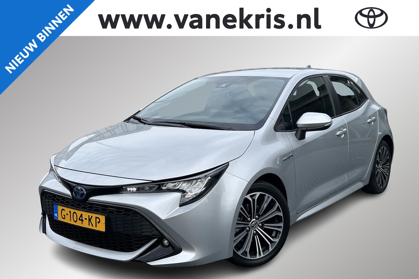 Toyota Corolla - 1.8 Hybrid Dynamic 1.8 Hybrid Dynamic, 1e eigenaar, Trekhaak, All seasonbanden, Unieke kilometerstand! - AutoWereld.nl
