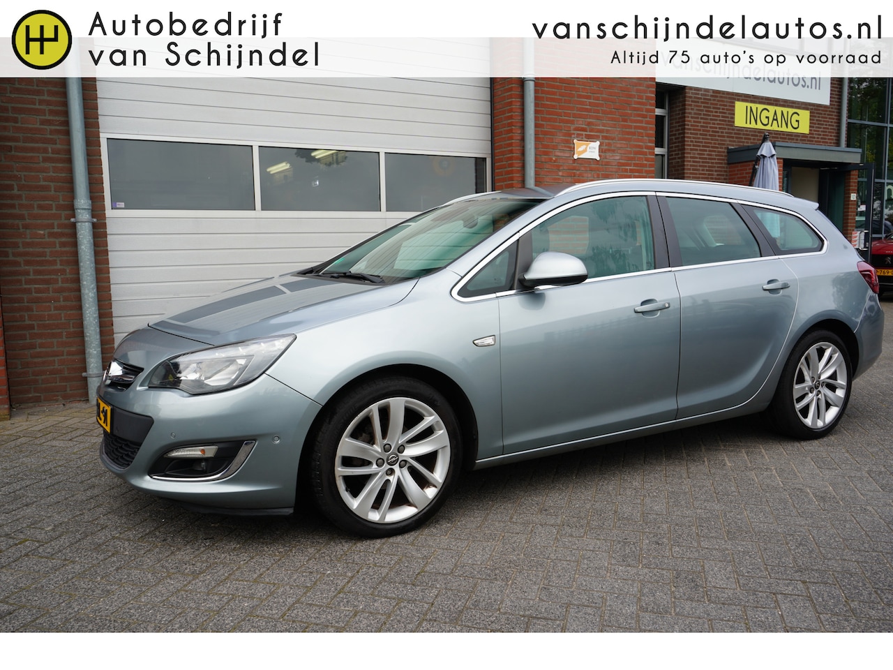 Opel Astra Sports Tourer - 1.4 120PK TURBO SPORT COSMO LUXE ORIGINEEL NEDERLANDS SPORTSTOELEN NAVIGATIE CAMERA TREKHA - AutoWereld.nl