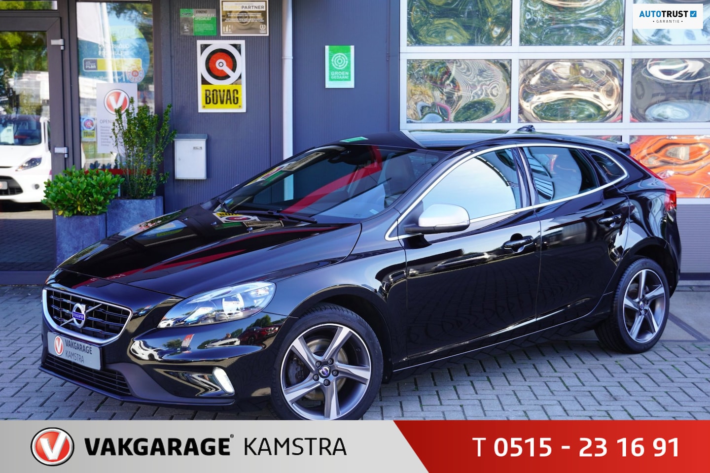 Volvo V40 - 2.0 T3 152PK R-Design Clima/Cruise/PDC/LM - AutoWereld.nl