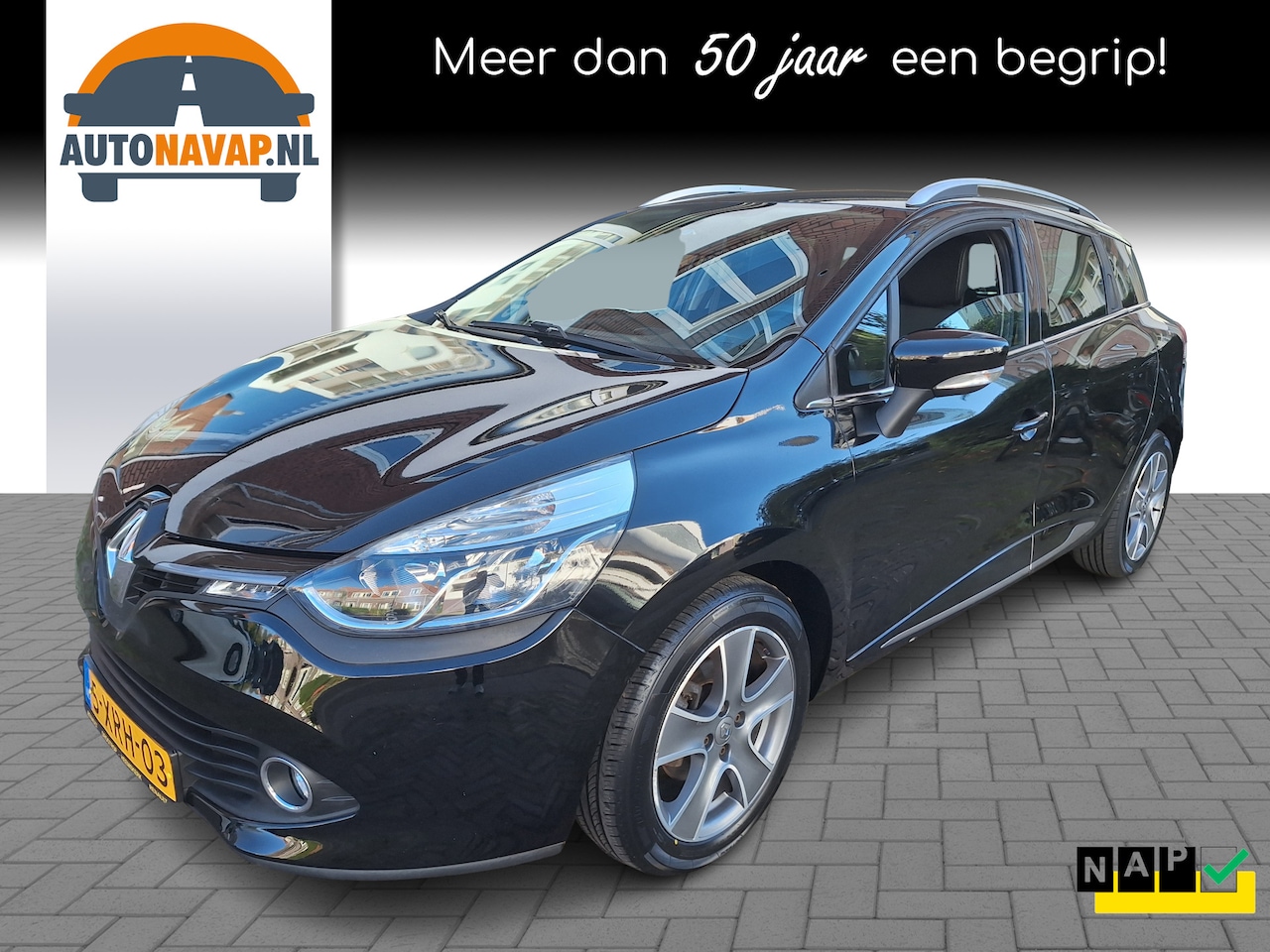Renault Clio Estate - 0.9 TCe Night&Day /Navi/Airco/Cruise/1e Eig/Garantie - AutoWereld.nl