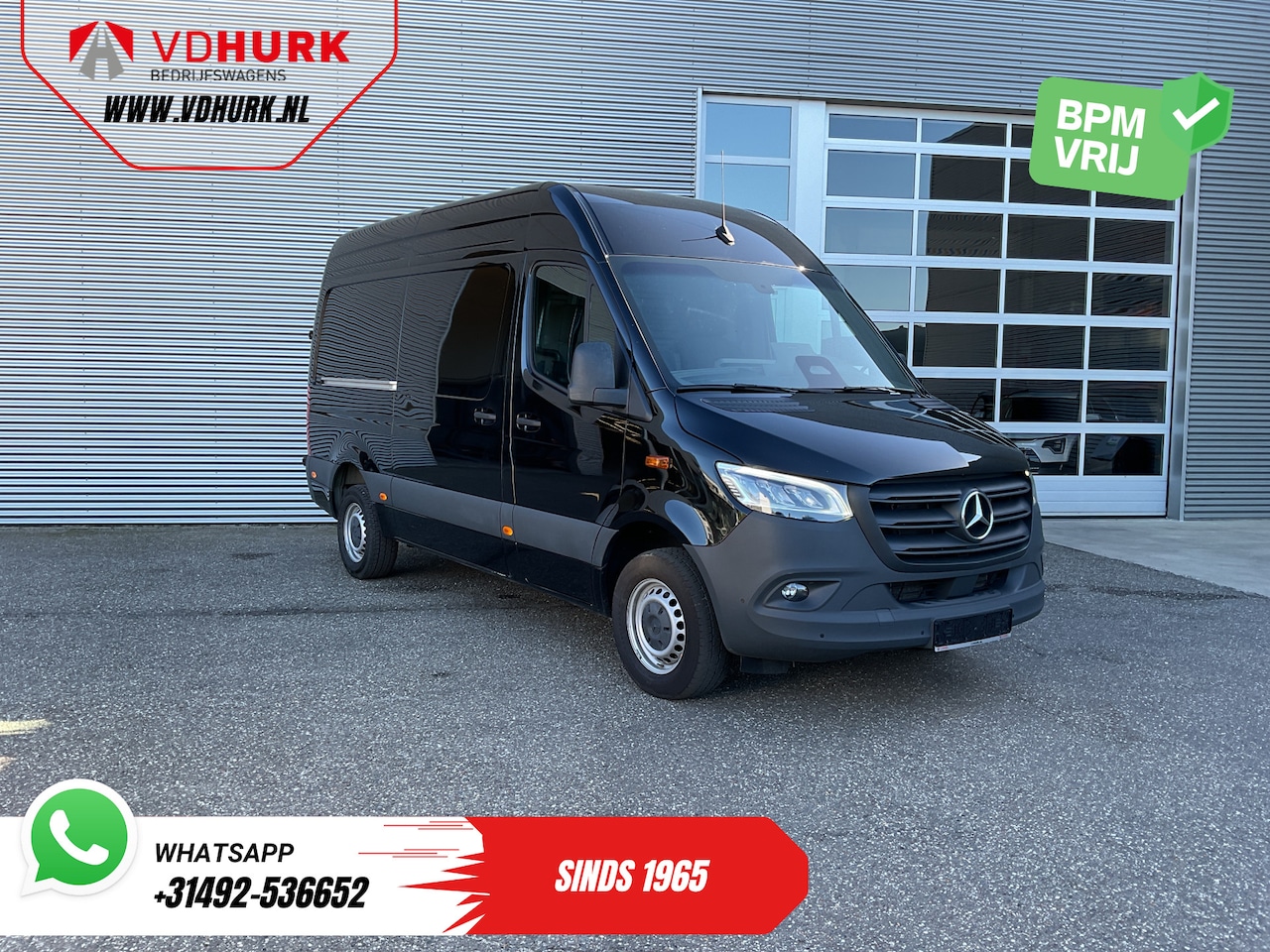 Mercedes-Benz Sprinter - 317 CDI L2H2 Aut. LED/ 270Gr.deuren/ Stoelverw./ Navi/ Camera/ Cruise/ Airco - AutoWereld.nl