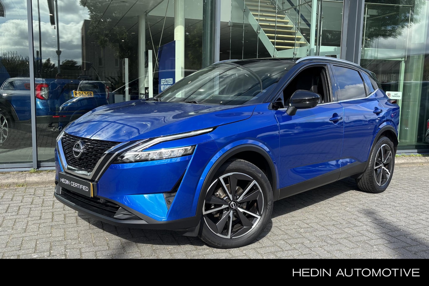 Nissan Qashqai - 1.3 MHEV Xtronic Tekna Plus | Panoramadak | Trekhaak | HUD | Elektrische bestuurdersstoel - AutoWereld.nl