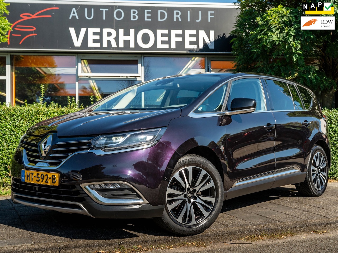 Renault Espace - 1.6 TCe INITIALE PARIS | AUTOMAAT | PARKEER CAMERA | LEDER | BLINDSPOT | CRUISE/CLIAMTE CO - AutoWereld.nl