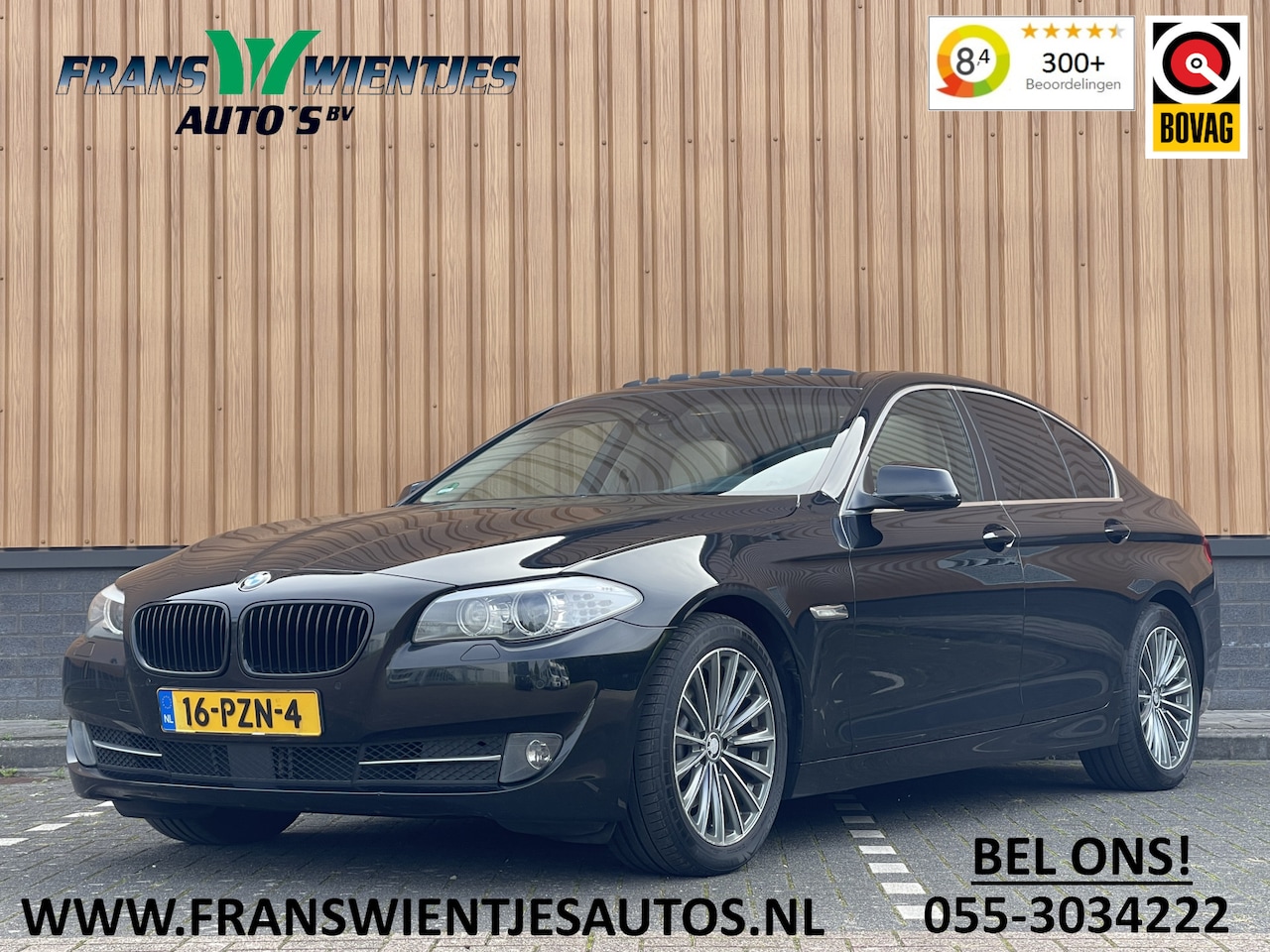 BMW 5-serie - 523i High Executive | Handel / export | Keyless | Trekhaak | Panoramadak | Bluetooth | Nav - AutoWereld.nl