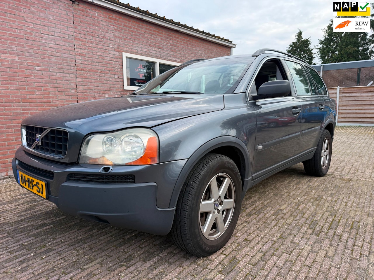Volvo XC90 - 2.5 T Leer Airco Navi Cruise LMV PDC stoelverw.apk 20-6-2027 - AutoWereld.nl