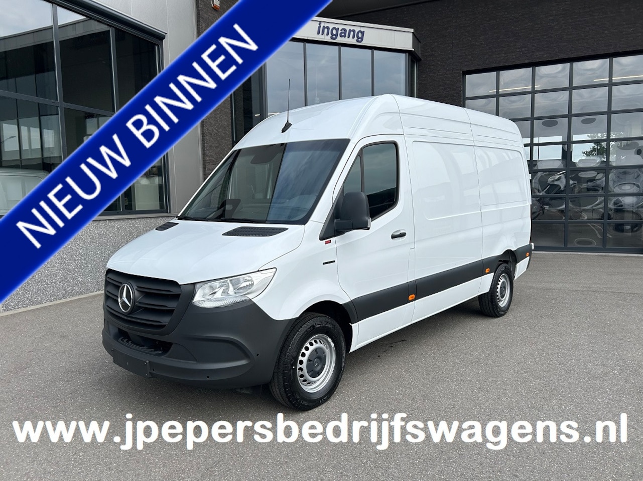 Mercedes-Benz eSprinter - 320 L2 H2 Pro 81kWh / Snel laden 115Kw / Trekhaak / Parkeersensoren / MBUX / Navigatie / C - AutoWereld.nl