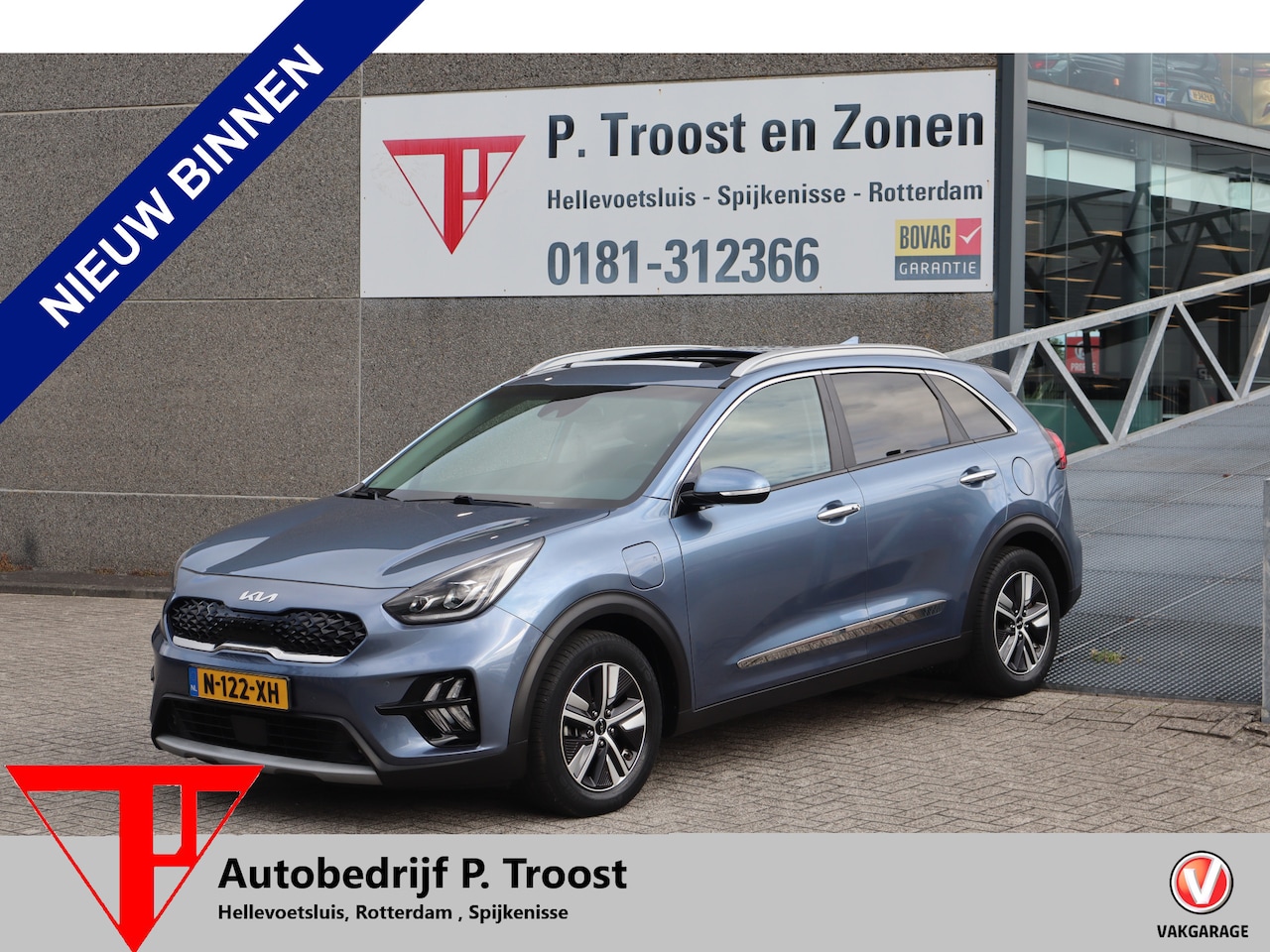 Kia Niro - 1.6 GDi PHEV ExecutiveLine NL Auto/Panoramadak/Apple carplay/Stoelverwarming voor en achte - AutoWereld.nl