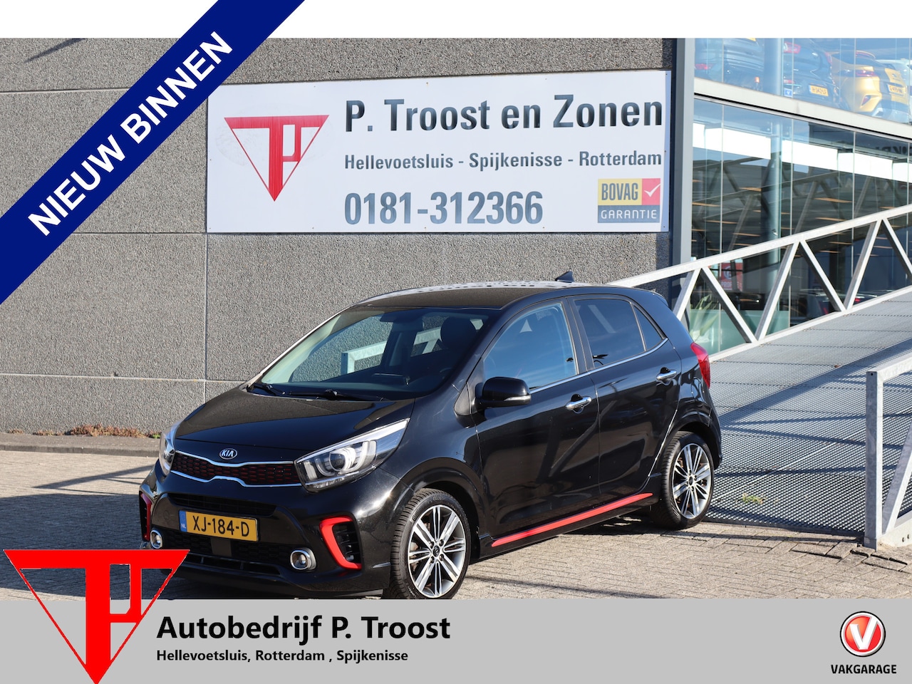 Kia Picanto - 1.0 T-GDI GT-Line Nederlandse auto/Apple carplay/Stoelverwarming/Stuurverwarming/Achteruit - AutoWereld.nl
