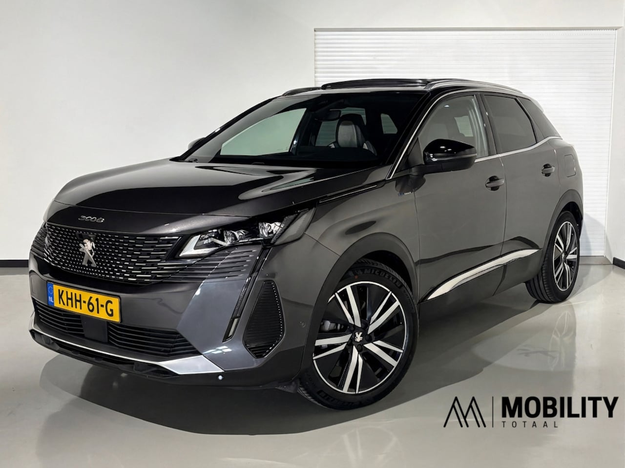 Peugeot 3008 - 1.6 HYbrid 225 GT|PANODAK|Massage|Memory|360|FOCAL|Carplay|19 inch|Navi|PDC|ACC|Side assis - AutoWereld.nl