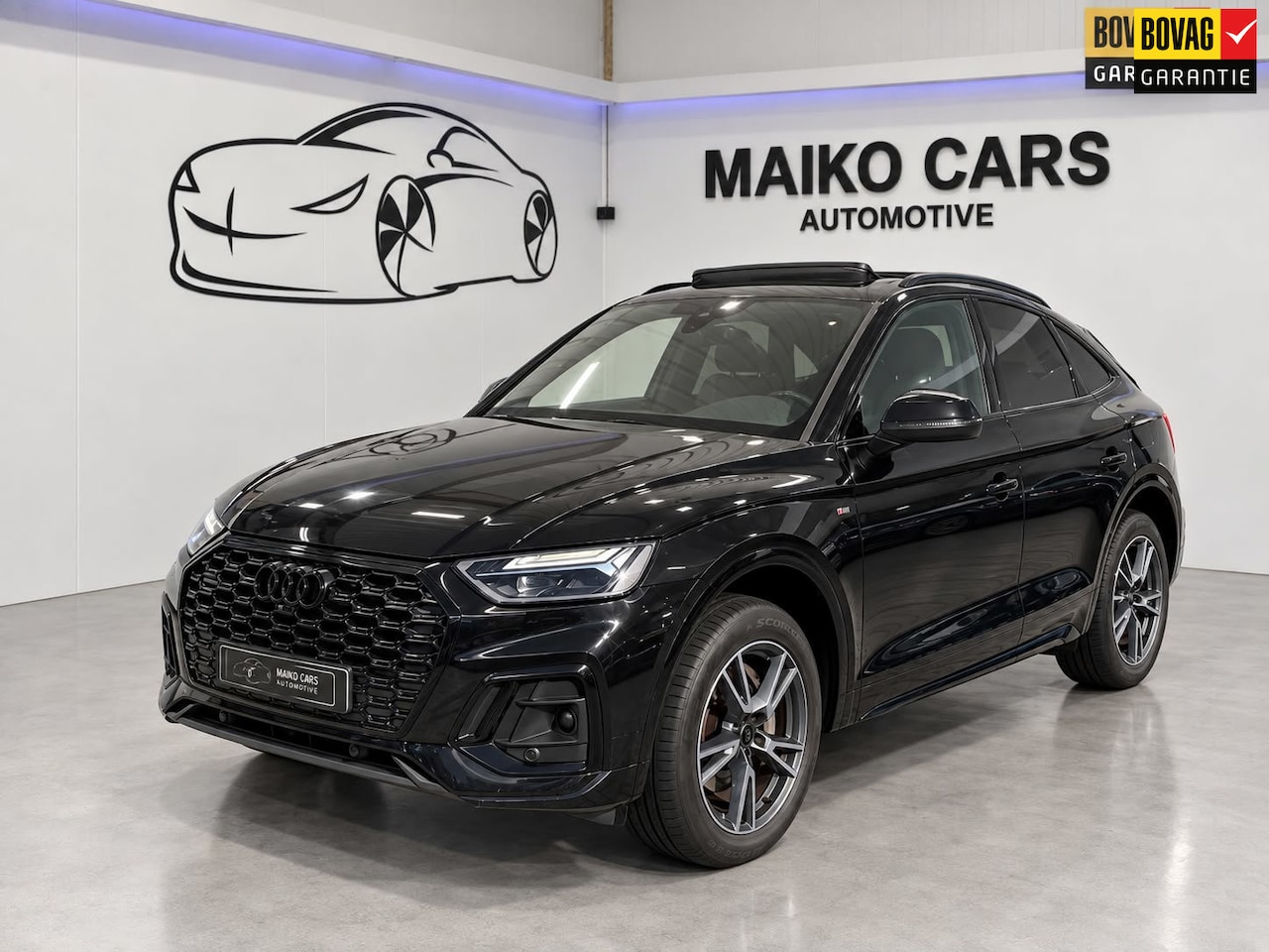 Audi Q5 Sportback - 55 TFSI e 367 PK S Edition S-line Panorama/Keyless/Black Edition - AutoWereld.nl
