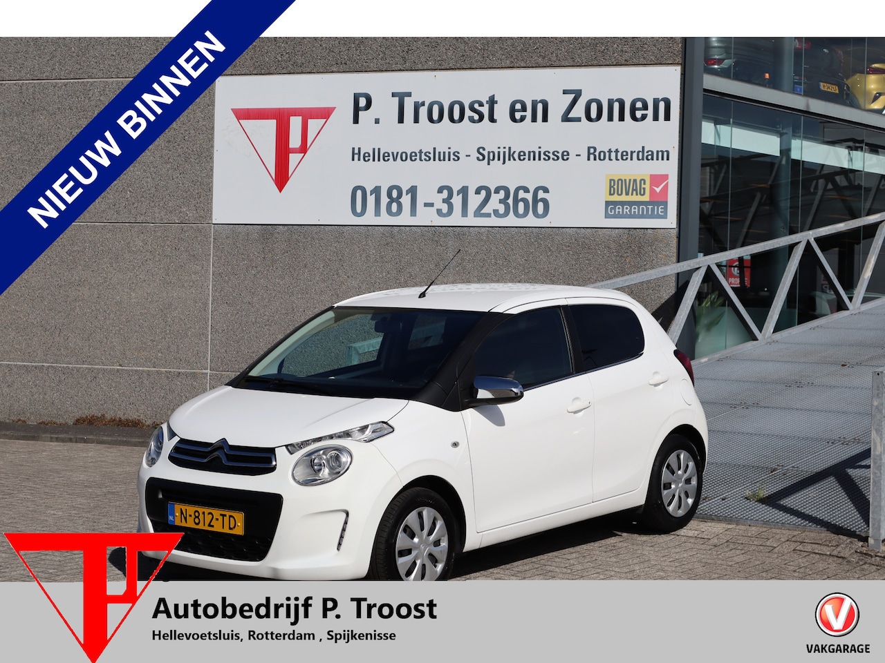 Citroën C1 - 1.0 VTi Nederlandse auto/Apple carplay/Achteruitrijcamera/Airco/Elektrische ramen/DAB Radi - AutoWereld.nl