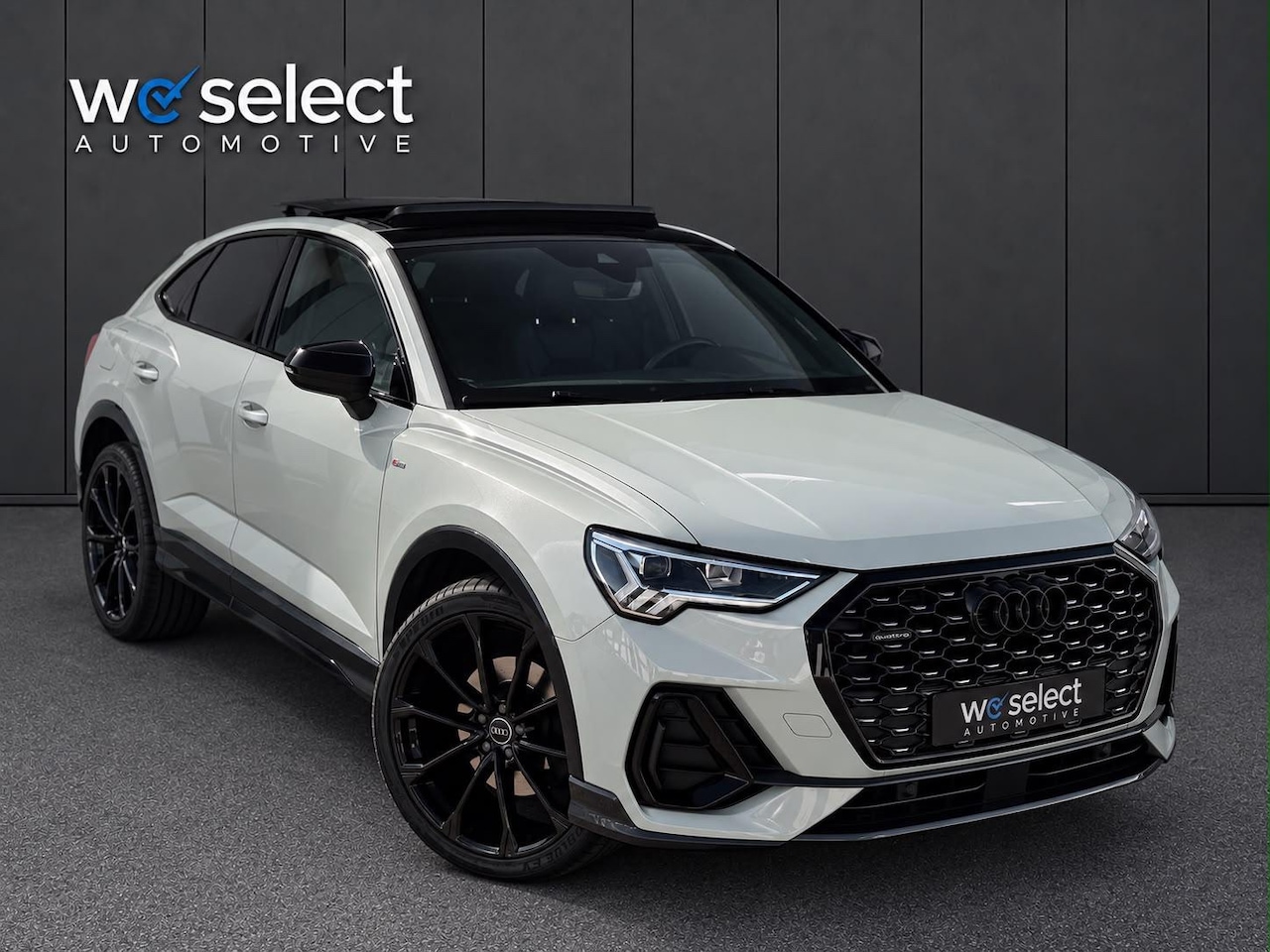 Audi Q3 Sportback - 45 TFSI Quattro Sportback Pano l Side Assist l Camera l Keyles Electrische stoelen l 3xS-L - AutoWereld.nl