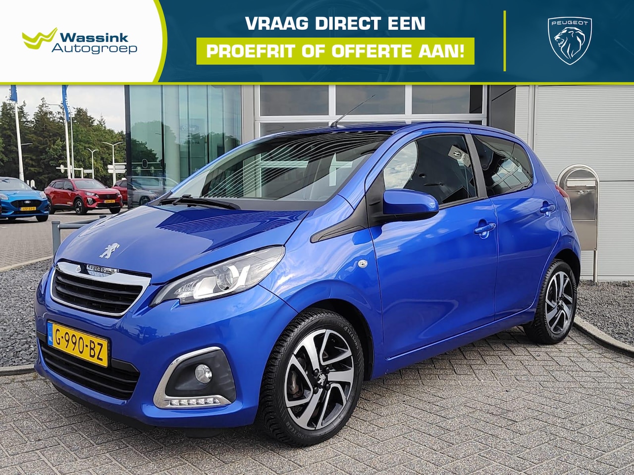 Peugeot 108 - 1.0 e-VTi Allure 59000km | Navigatie | LM Velgen | Airco | All season banden - AutoWereld.nl