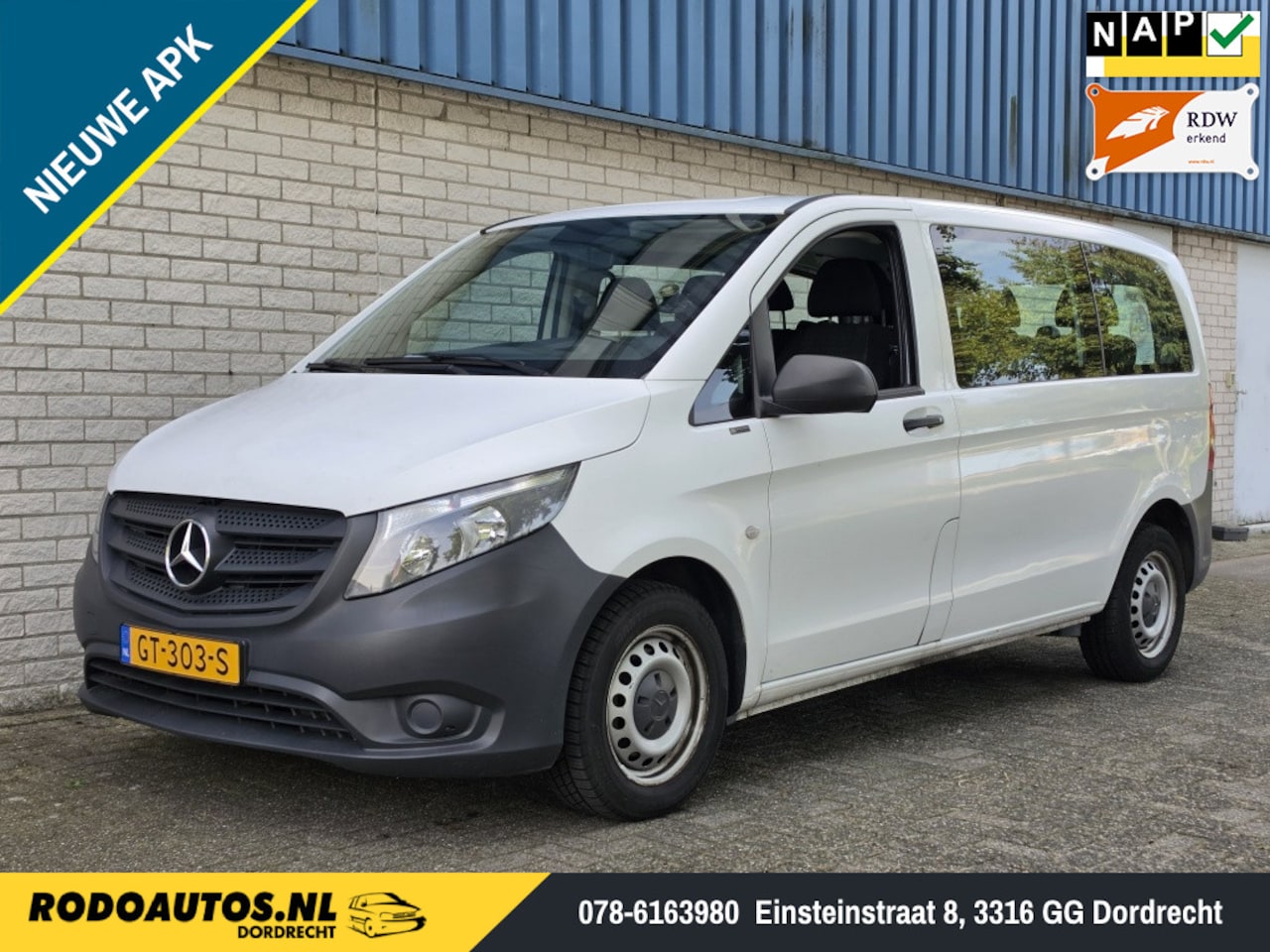 Mercedes-Benz Vito Tourer - 109 CDI Base Lang 9-Pers. Nw APK ✅ - AutoWereld.nl
