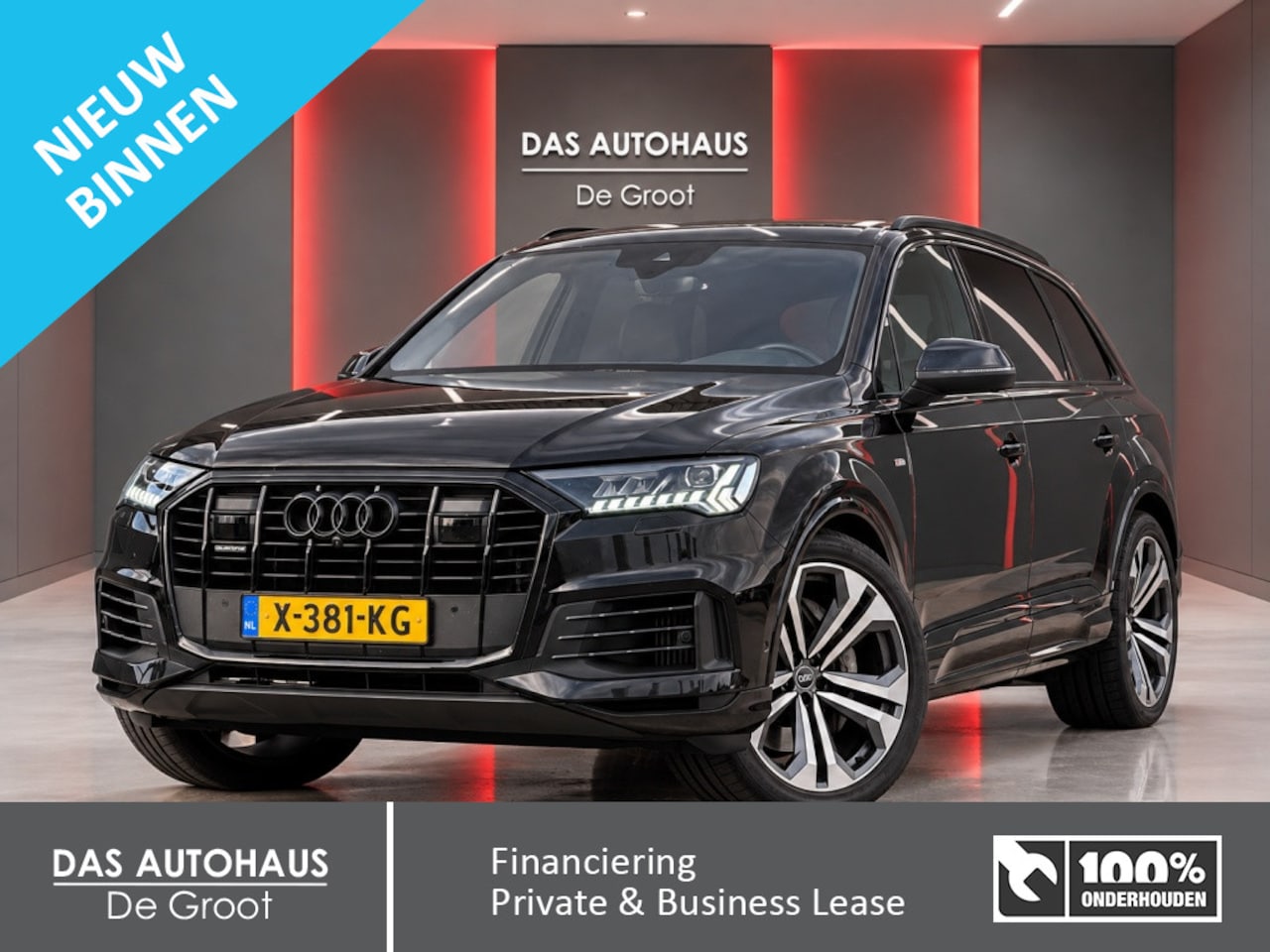 Audi Q7 - 55 TFSI e Quattro S line 380pk | ACC | Luchtvering | SOH89% - AutoWereld.nl