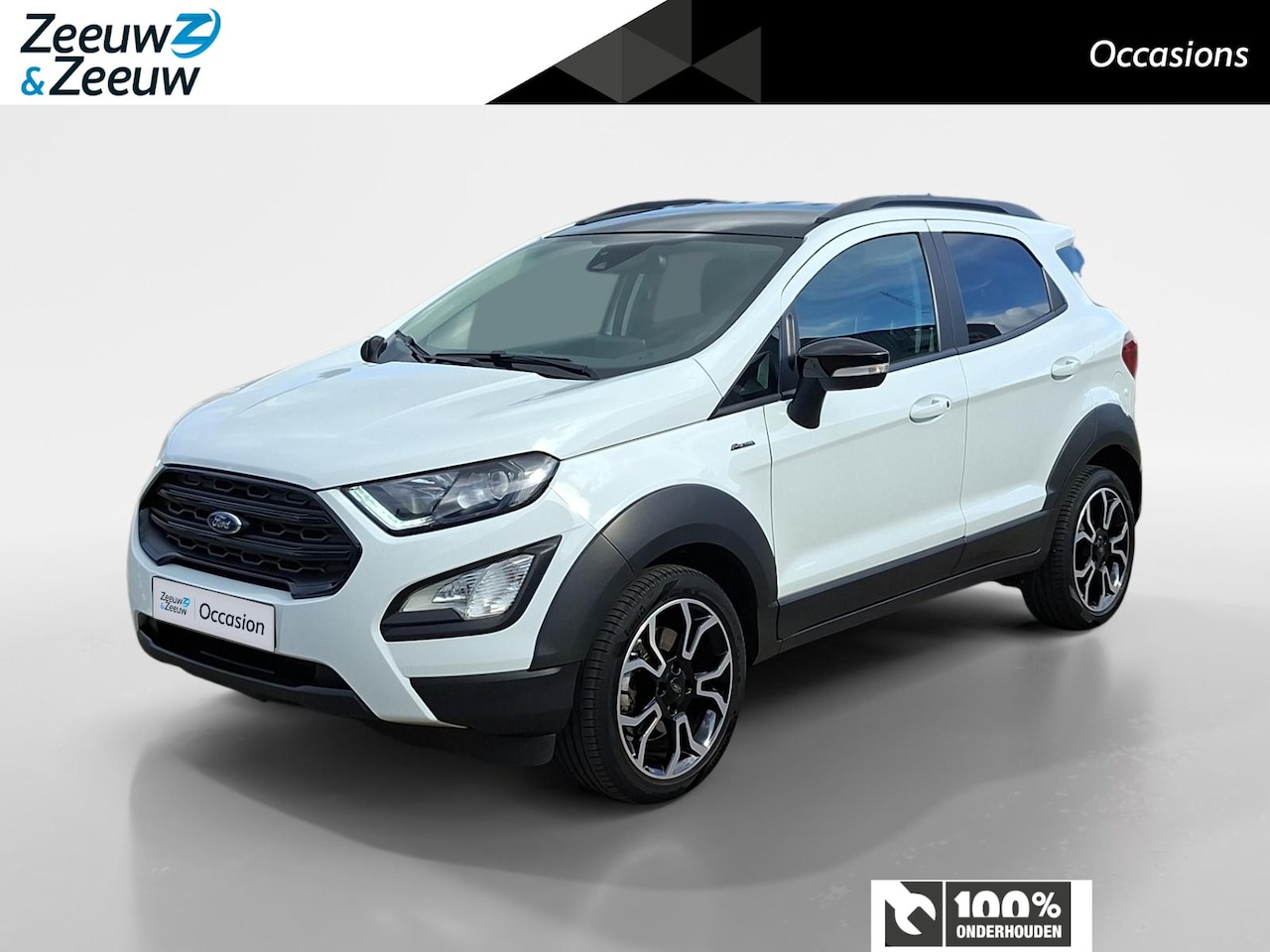 Ford EcoSport - 1.0 EcoBoost Active | Stoel- stuur en voorruitverwarming | Contrasterend dak | Hoge instap - AutoWereld.nl