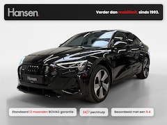 Audi e-tron Sportback - 50 quattro S edition 71 kWh I Stoelverwarming I Cruise Control I Leder I Camera I Elek. Ac