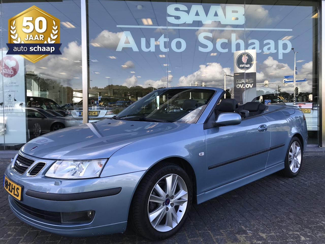 Saab 9-3 Cabrio - 1.8t Vector Anniversary Automaat | Rijklaar incl garantie | Kap 2022 Hirsch 195 pk Turbodr - AutoWereld.nl