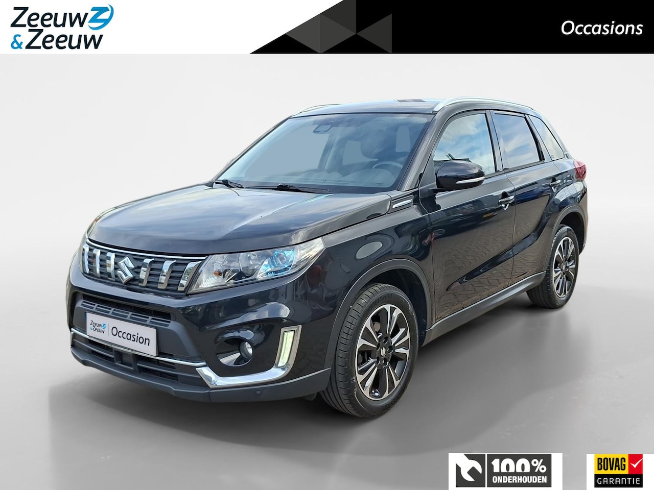 Suzuki Vitara - 1.4 Boosterjet Stijl | Volledig onderhouden | Hoge instap | Navigatie | Achteruit rij came - AutoWereld.nl