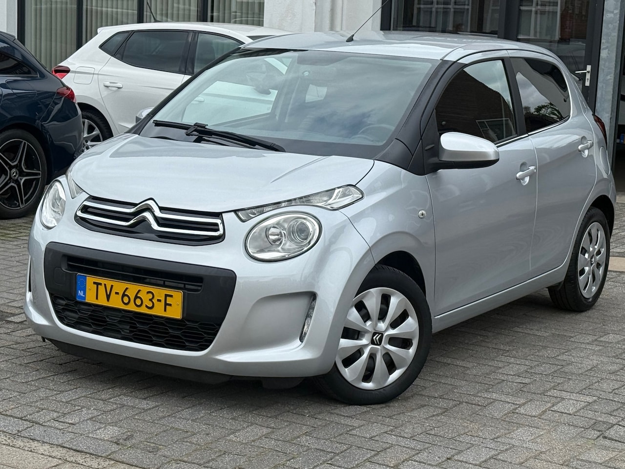 Citroën C1 - 1.0 VTi Feel 1.0 VTi Feel, Airco,Stuurbekrachtiging,Extra getint glas,Elektr.ramen en spiegels - AutoWereld.nl