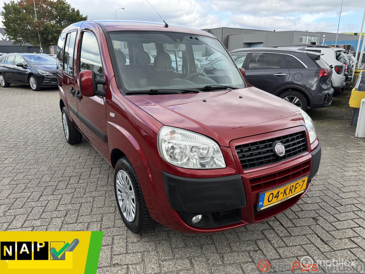 Fiat Doblò - 1.4 Dynamic 1.4 Dynamic,Airco,Trekhaak,6-deurs,NAP! - AutoWereld.nl