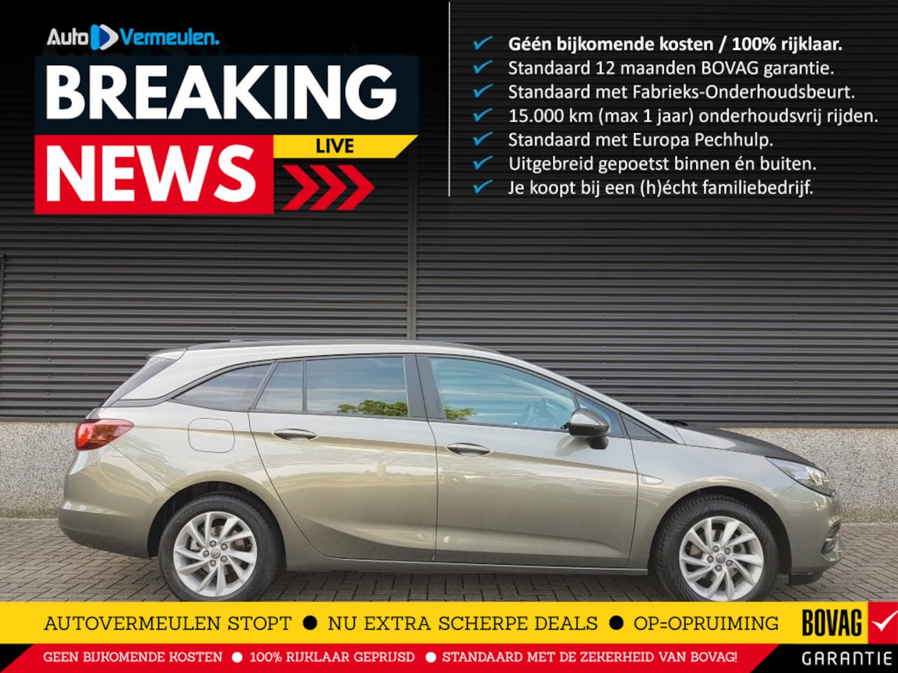 Opel Astra Sports Tourer - Edition 1.2 - AutoWereld.nl