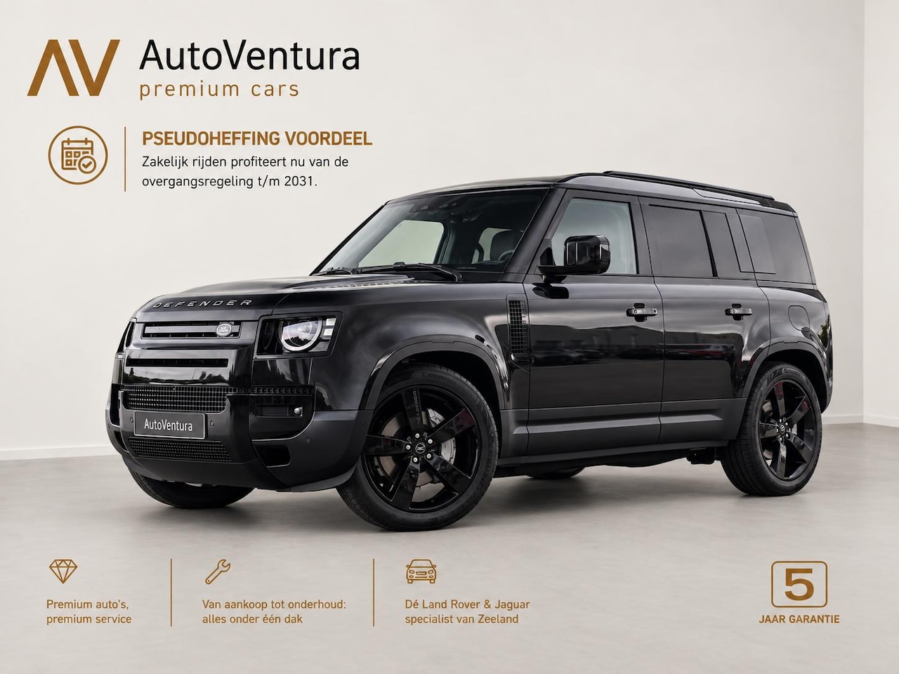 Land Rover Defender 110 - 2.0 P300e 110 S | Cold Climate | Schuif-/kantel Panorama dak | Trekhaak | NP 104.526 - AutoWereld.nl