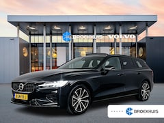 Volvo V60 - T8 Recharge Plus Dark | 18" | Panoramadak | Head-Up | Trekhaak | Elektr. verst. Sportstoel