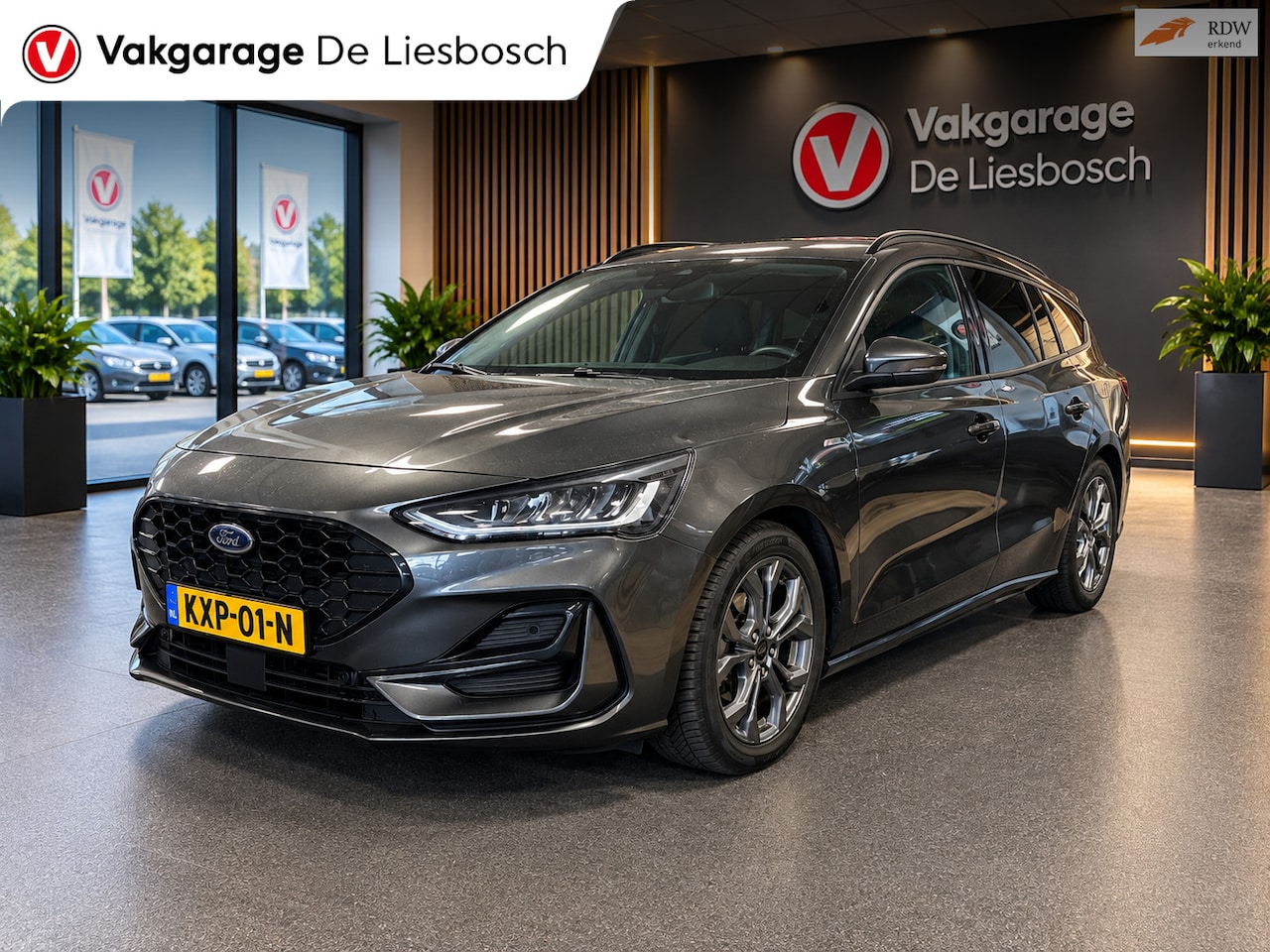 Ford Focus Wagon - 1.0 EcoBoost Hybrid ST Line X automaat / Camera / cruise / stoel en stuurverwarming - AutoWereld.nl