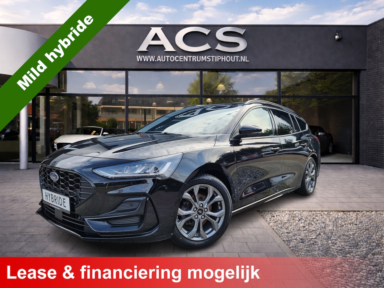Ford Focus Wagon - 1.0 Hybrid ST Line X | Automaat | Leder | 2024 | Winterpack | Zeer nette staat! - AutoWereld.nl