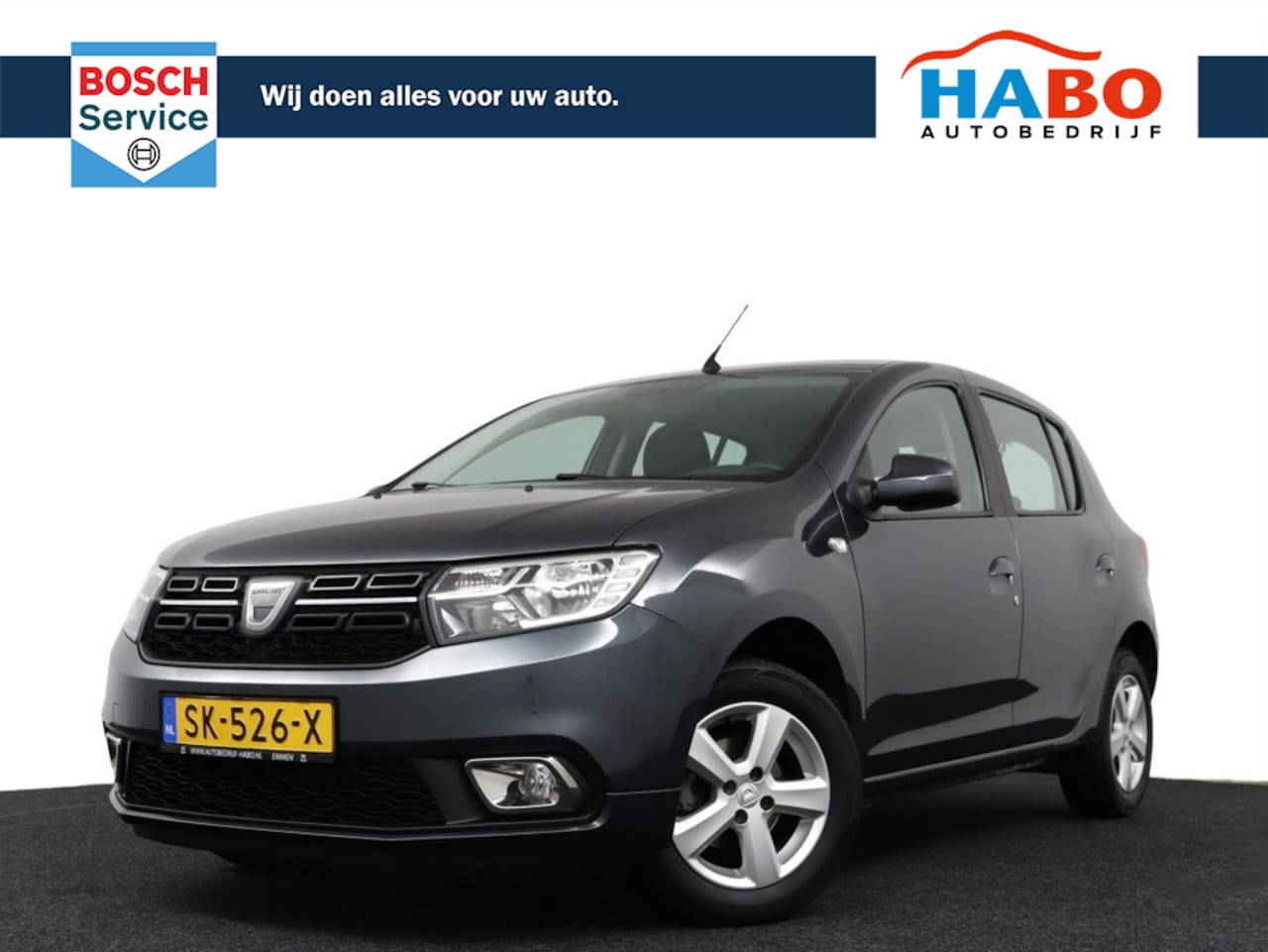 Dacia Sandero - 0.9 TCE SL ROYAAL AC/CRUISE/PARK.SENS/MIST.LAMP/AFN.TREKHAAK/LMV/65.000KM!! - AutoWereld.nl