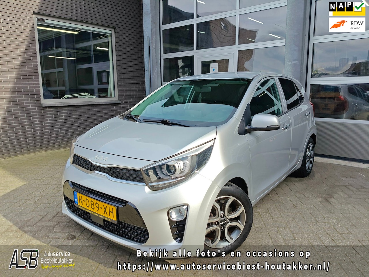 Kia Picanto - 1.0 DPi DynamicPlusLine | Carplay | Keyless | Cruise | Airco | Achteruitrijcamera + Sensor - AutoWereld.nl