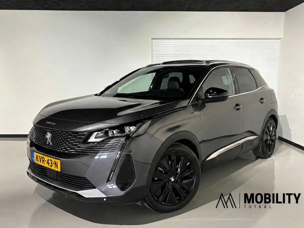 Peugeot 3008 - 1.6 HYbrid 225PK GT|Black Pack|PANODAK|Focal|360|Carplay|Navi|PDC|ACC|Side assist|Lane Ass - AutoWereld.nl