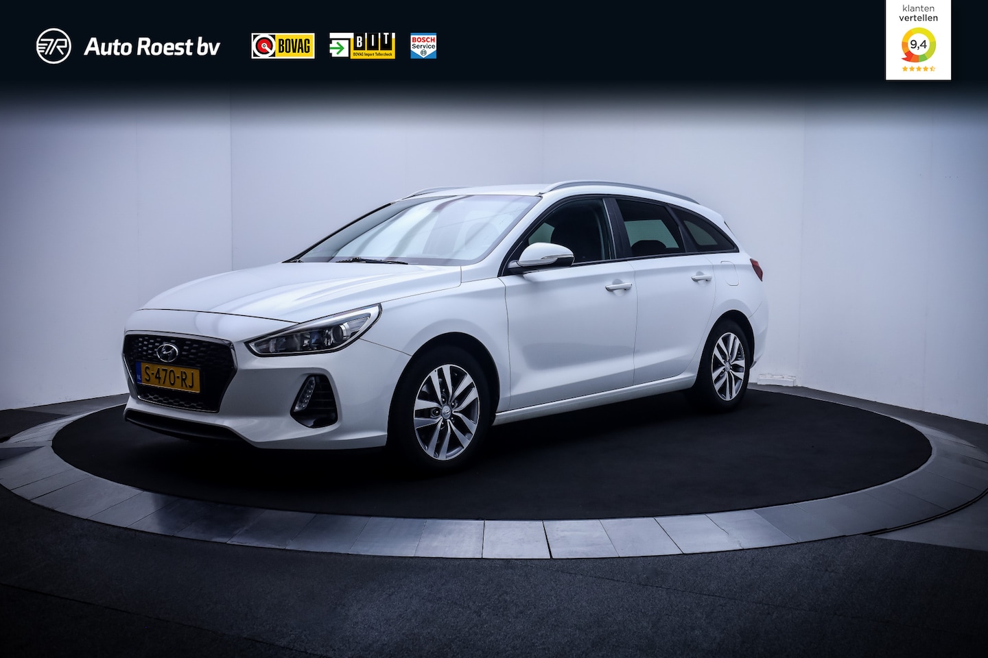 Hyundai i30 Wagon - 1.4 T-GDI Aut. PREMIUM CAMERA | CARPLAY | STUUR+STOELVERW | TREKHAAK | NAVI | DAB | PDC | - AutoWereld.nl
