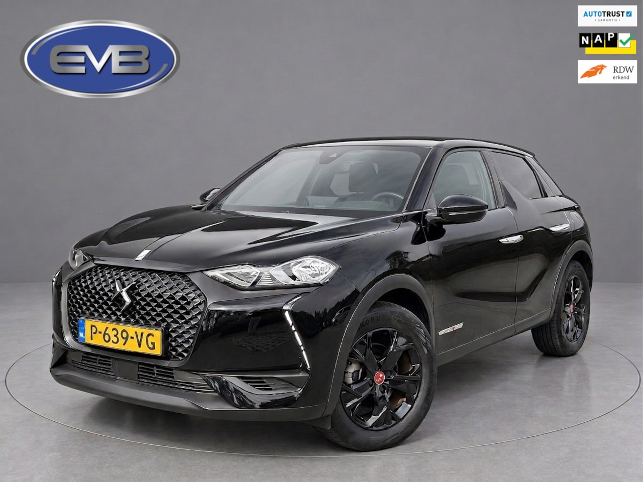 DS 3 Crossback - E-Tense Performance Black Line 50 kWh, luxe uitvoering, 1 e eigenaar, Origineel Nederlands - AutoWereld.nl
